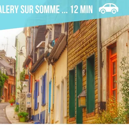 Le Fleuri-plain-pied-st Valery & Le Crotoy A 10min Апартаменты