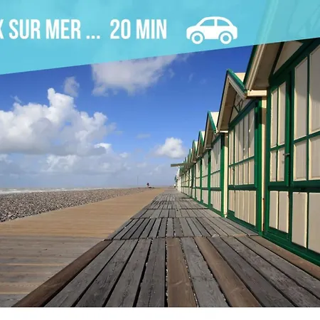 Le Fleuri-plain-pied-st Valery & Le Crotoy A 10min Апартаменты Нуаель-сюр-Мер